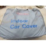 An indoor car cover