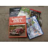 Five volumes relating to Morgan sports cars