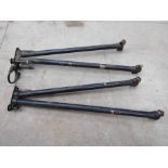 A pair of dashboard brackets (long type) for Rolls-Royce 20HP