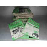 Approx 44 editions of "Motor-cycling" magazines from 1957