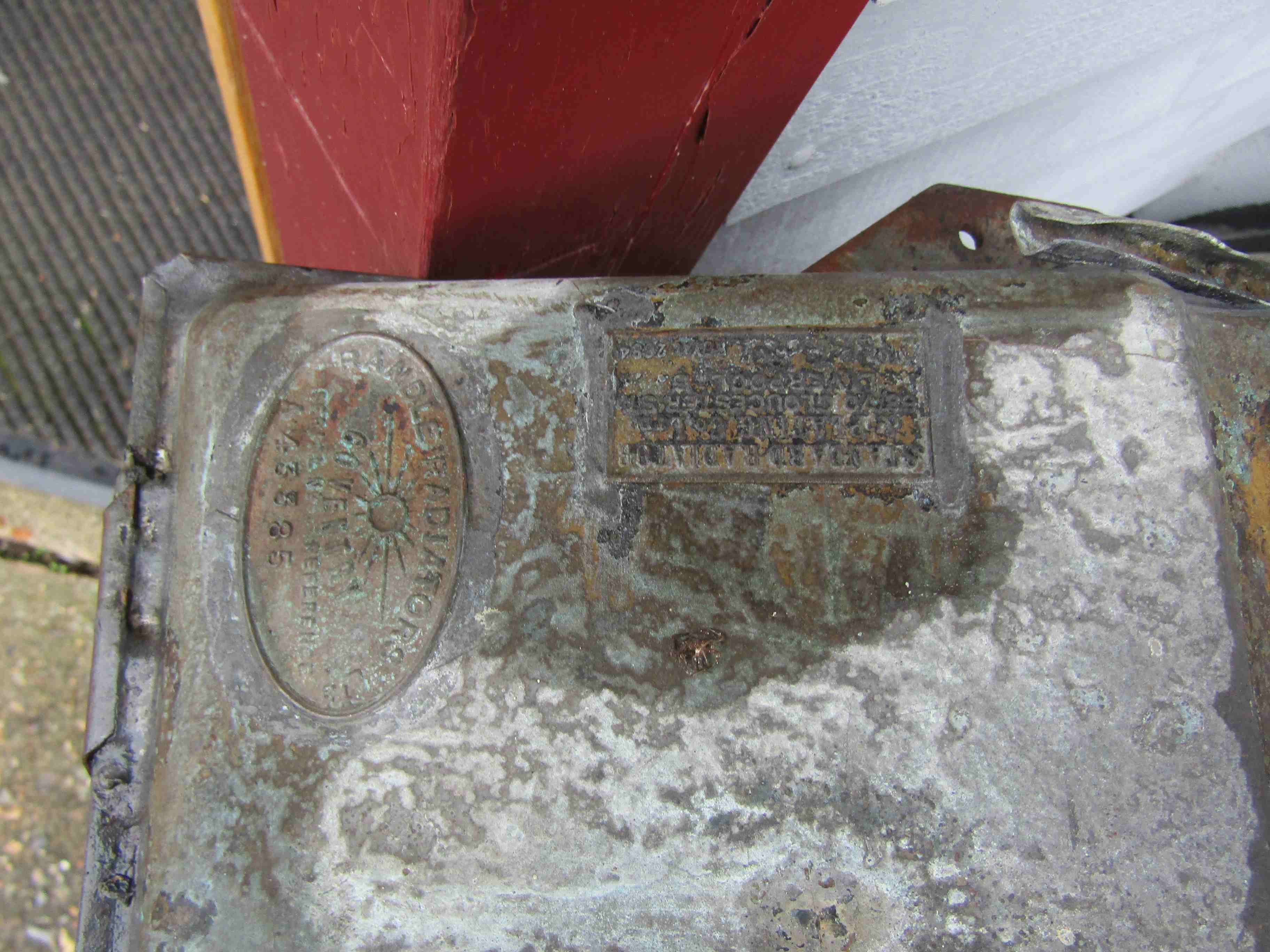 A chromed Riley vintage radiator - Image 3 of 3