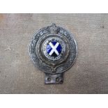 A Royal Scottish Automobile Club badge,