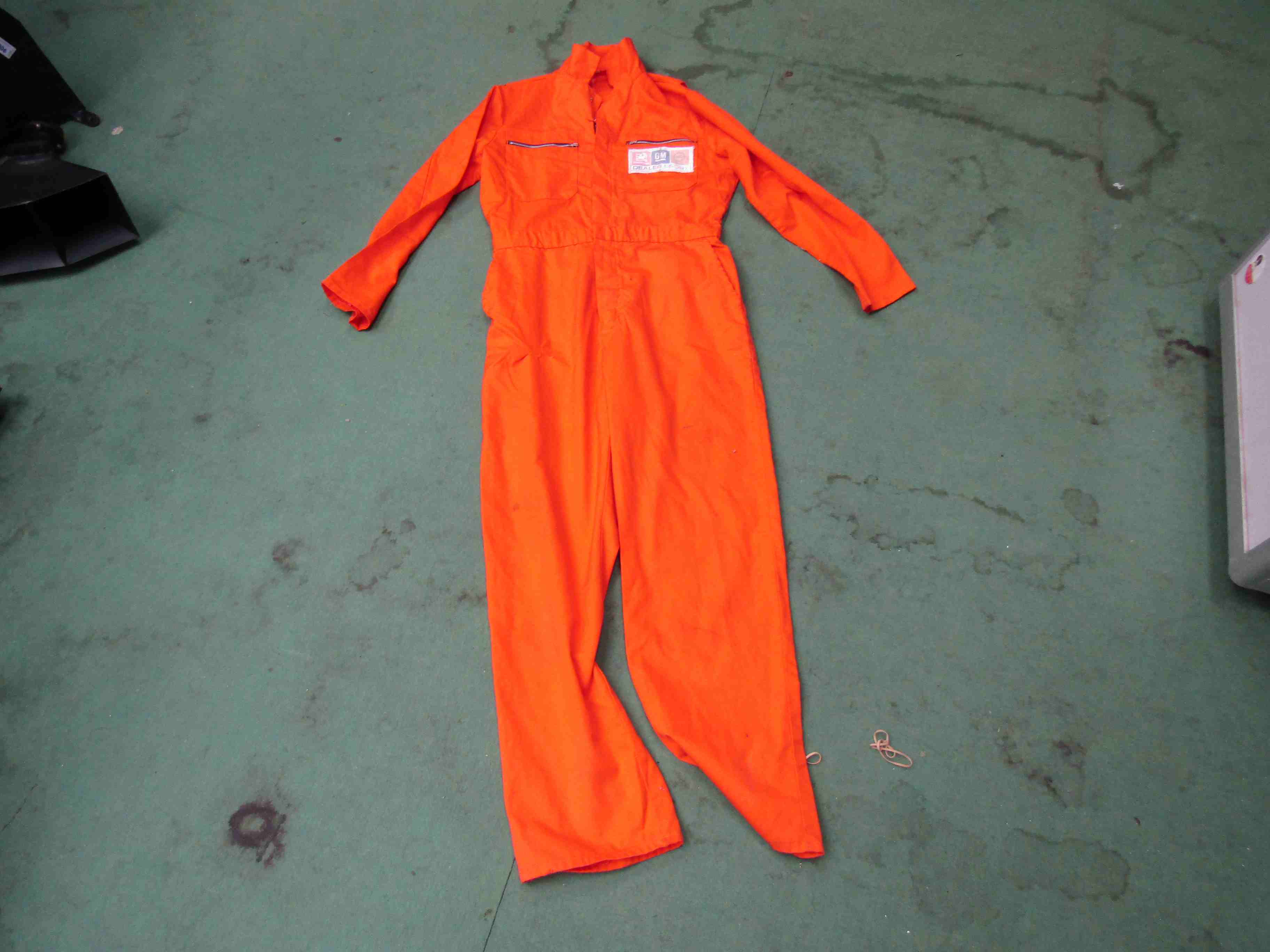 A pair of GM overalls