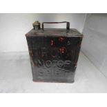 A ROP two gallon petrol can with brass cap