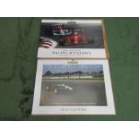 Two boxed motor sport calendars 2020 and 2016