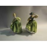 Two Royal Doulton ladies,