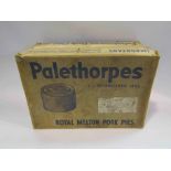 A Palethorpes pork pie travel box for Royal Melton Pork Pies