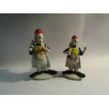 Royal Doulton figural pepper and salt pot - Toll for Men and Votes for Women,