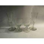 Two pairs of 19th Century glasses a/f