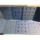 A collection of 19 part sets of Great Britain coinage,