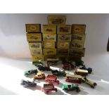 Twenty one boxed Lesney Matchbox Models Of Yesteryear diecast vehicles and seveteen unboxed