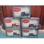 Five boxed Corgi 1:50 scale Vintage Glory of Steam models including Foden Dropside Wagon with