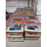 Fifty four boxed Models of Yesteryear diecast vehicles
