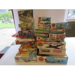 Twenty two assorted Airfix aircraft plastic model kits