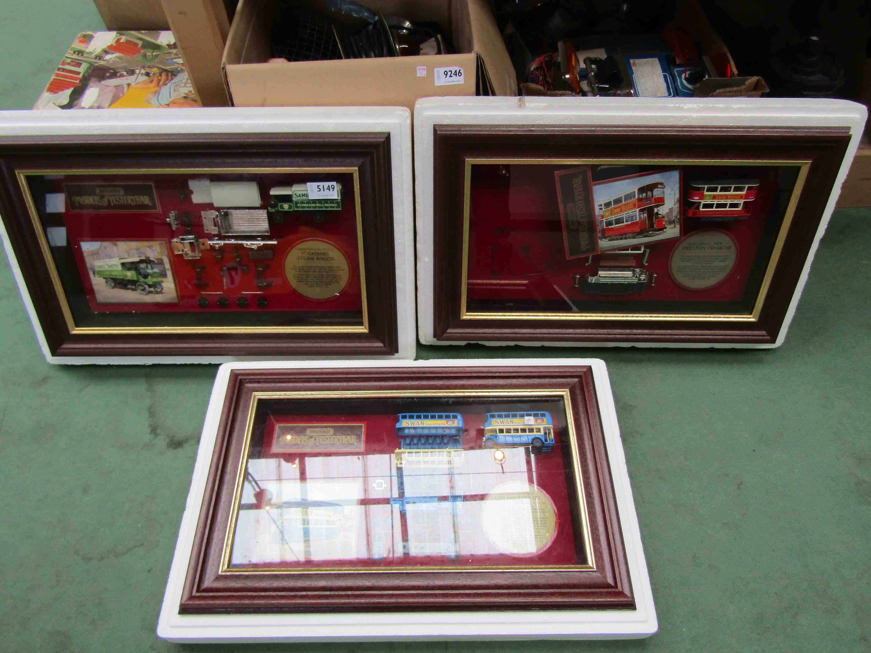 Three boxed Matchbox Models of Yesteryear limited edition diecast vehicle presentation sets-