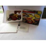 A boxed Corgi radio controlled Honda Superbike M6200 complete with control,