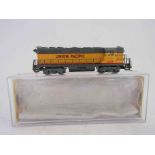 A boxed Bachmann N gauge Union Pacific diesel locomotive