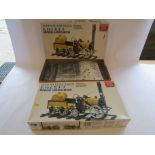 Two Academy Minicraft 1:26 scale 1829 Stephenson Rocket model kits