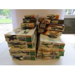 Fifteen assorted Matchbox aircraft plastic model kits