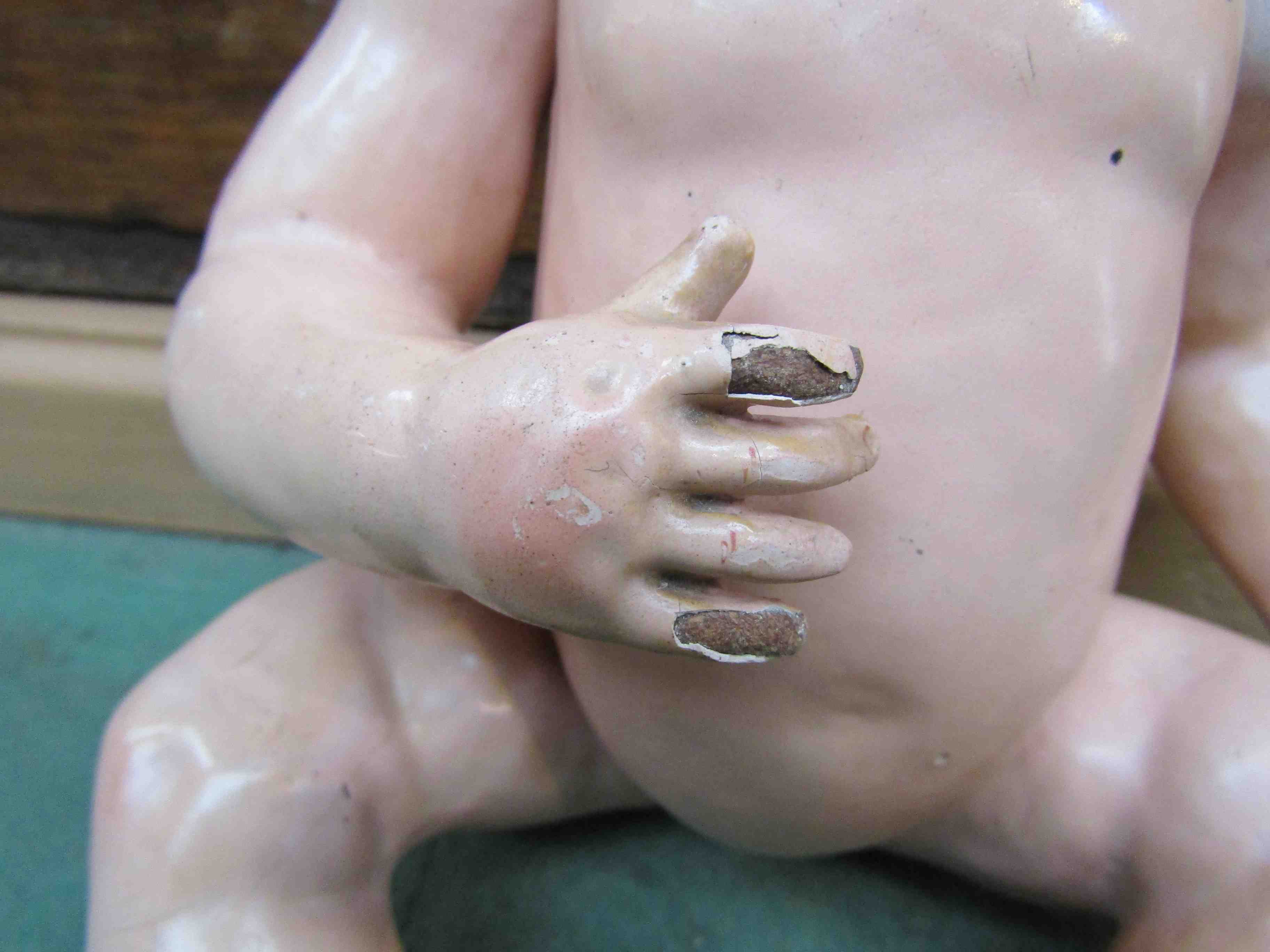 An S.F.B.J, Paris 236 bisque head doll on jointed composition body, approx. - Image 3 of 5