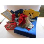 A collection of Build a Bear clothing and accessories
