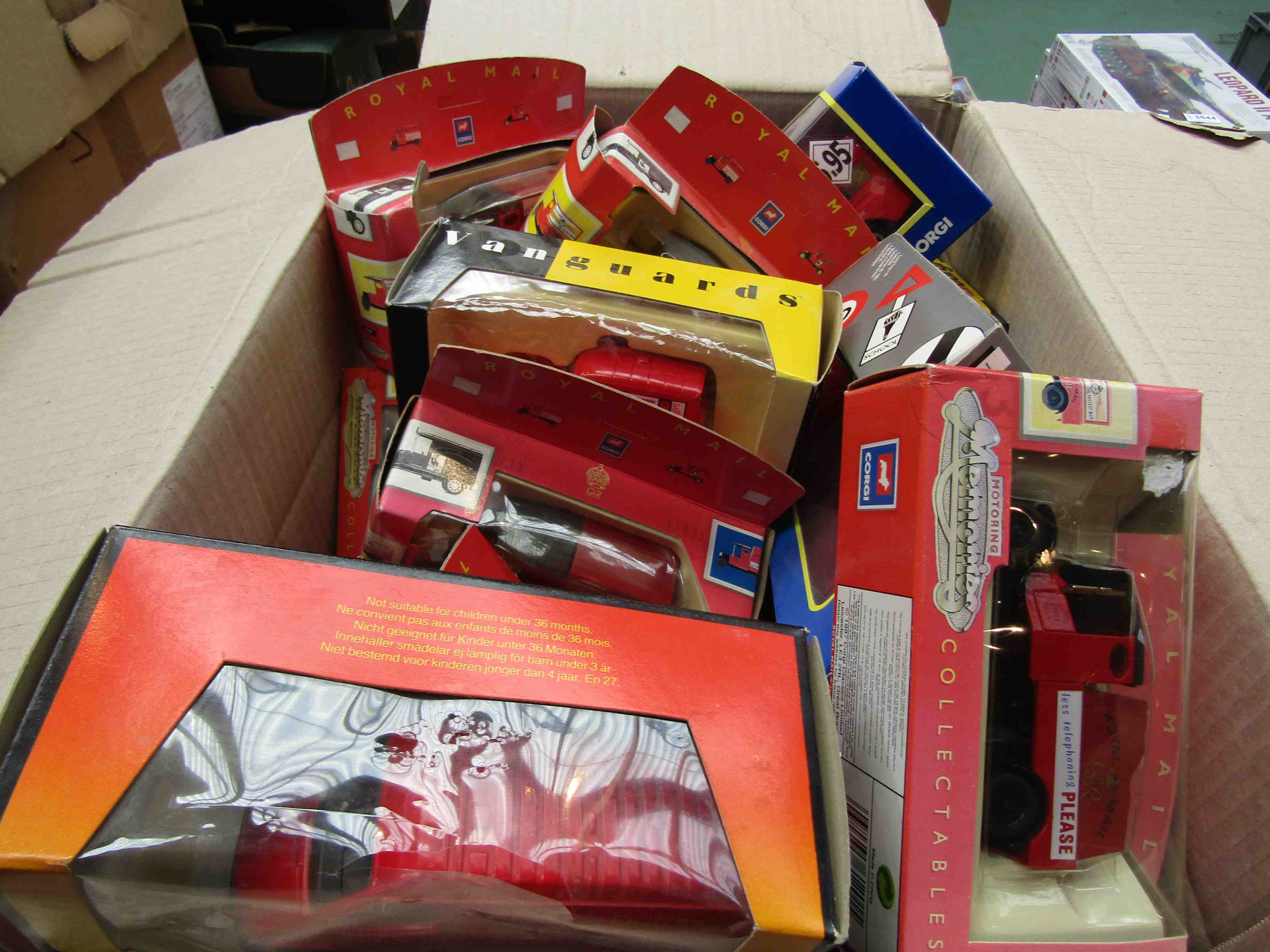 Forty five boxed diecast Royal Mail vehicles,