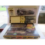 A Rivarossi for AHM 0 gauge Casey Jones Cannon Ball Express locomotive plastic model kit and a Riko