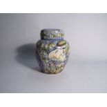 A Moorcroft Love's Labours Lost Trial pattern ginger jar designed by A.J.Amison, dated 03.10.
