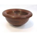 A treen mortar/bowl