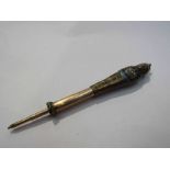 An early 20th Century Pharaoh design propelling pencil