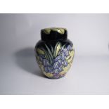 A Moorcroft Cymbeline pattern ginger jar designed by Rachel Bishop for B&W Thornton,