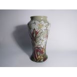 A Moorcroft Trial pattern vase dated 29.03.
