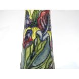 A Moorcroft Iris decorated jug designed by Rachel Bishop, Moorcroft Collectors Club piece,