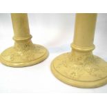 A pair of Wedgwood candlesticks, 27cm tall,