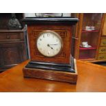 An Edwardian mantel clock