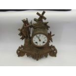 A French ormulu mantel clock