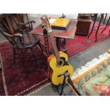 A Kay classical acoustic guitar with steel strings (one missing) model no.
