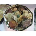 Two tins of geodes,