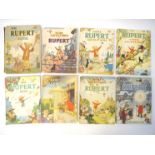 Rupert annuals 1941-1948, 1941 annual "This Book Belongs To" neatly filled in,