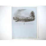 (Ephemera). Great Exhibition 1851 illustrated notepaper, engraved vignette by C. & E. Leyton,