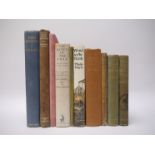 A collection of nine Ornithology titles, mainly association copies,