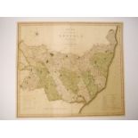 Collection assorted Oxfordshire, Buckinghamshire & Berkshire maps and prints, including R.