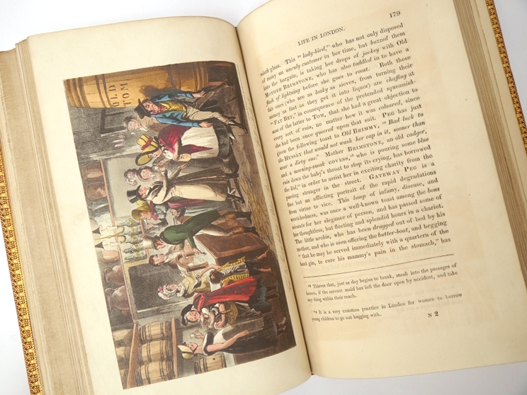 Pierce Egan: 'Life in London', London, Sherwood, Neely & Jones, 1821, 1st edition, 1st issue, - Image 11 of 14