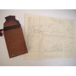 Six Ordnance Survey engraved sectional folding maps of Worcestershire and Herefordshire, all 1905/