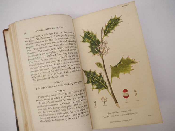 [Elizabeth & Sarah Fitton]: 'Conversations on Botany', London, Longmans et al, 1820, - Image 2 of 6
