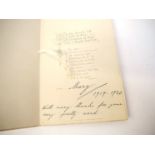 (Ephemera). A Christmas card, 1919, signed by Mary (later Princess Royal), daughter of George V (