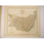 Cary: 'Suffolk', coloured engraved map, 1807; Saxton/Kip: 'Suffolciae Comitatus [Suffolk]',