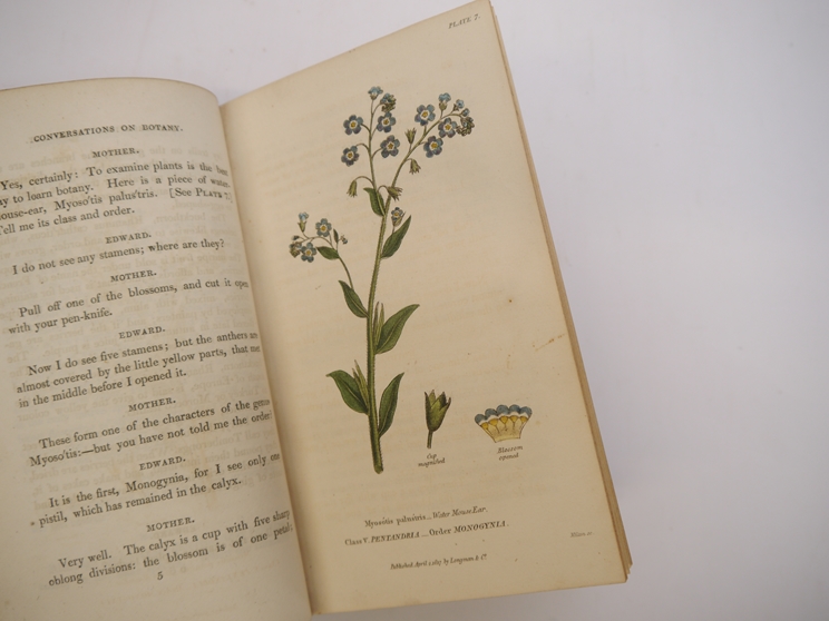 [Elizabeth & Sarah Fitton]: 'Conversations on Botany', London, Longmans et al, 1820, - Image 3 of 6