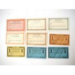 (Ephemera). Crystal Palace unused tickets 1877, all different 4 season tickets (gents, ladies,