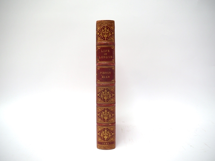 Pierce Egan: 'Life in London', London, Sherwood, Neely & Jones, 1821, 1st edition, 1st issue,